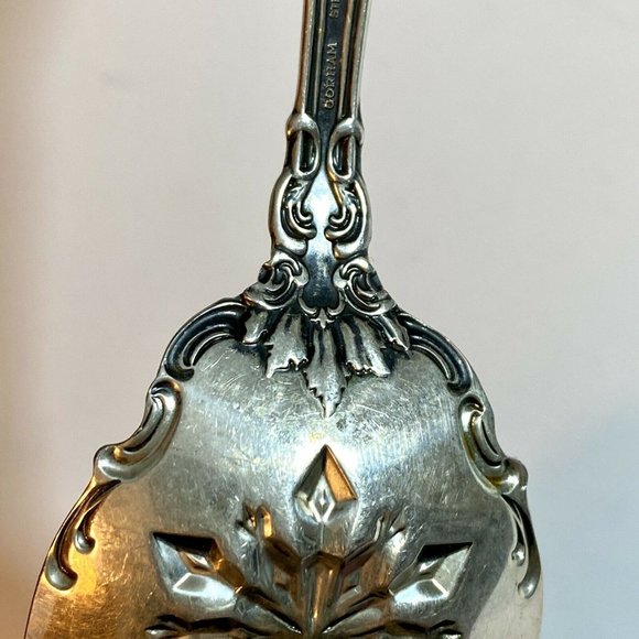 Gorham 2002 Sterling Silver Spoon Snowflake Serving Chantilly Holiday Collector - Picture 5 of 8